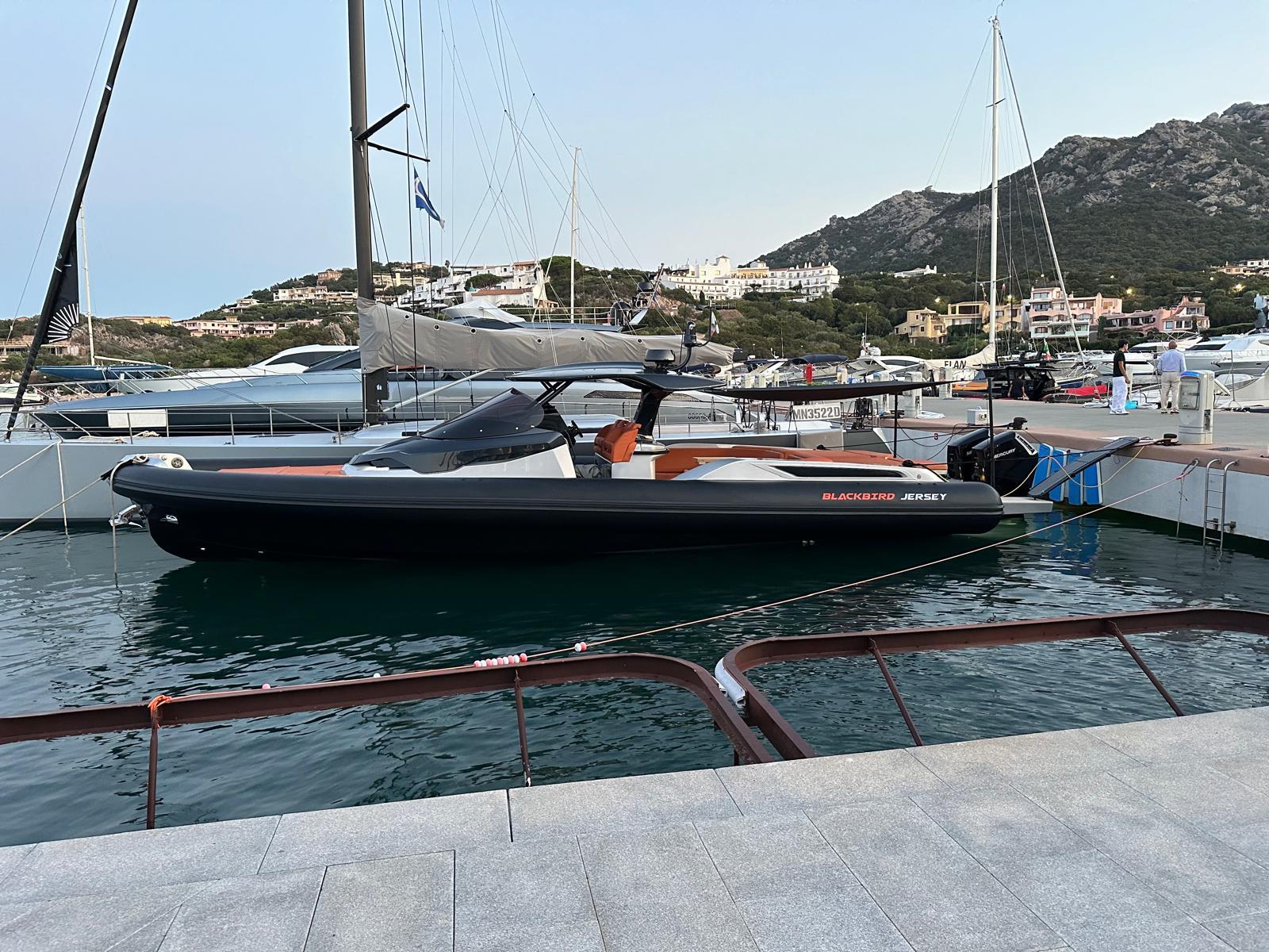 SACS Strider 15 FB 2023 SACS Strider 15 FB yacht docked in a scenic marina setting.