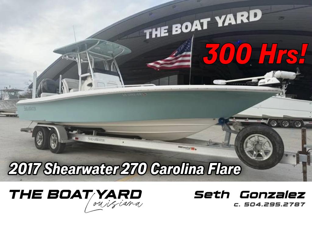 2017 ShearWater 270 Carolina Flare