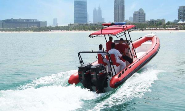Ocean Craft Marine Fire-Fighting 8.0 M Ocean Craft Marine Fire-Fighting 8.0 M boat in action, 2022 model.