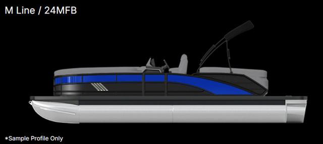 2025 Bennington 24 MFB - Fastback - Tritoon, Rochester Minnesota ...