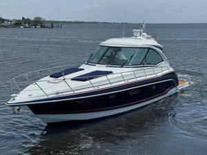 Formula 45 Yacht 2013 Formula 45 Yacht cruising on calm waters, showcasing sleek design and luxury features.