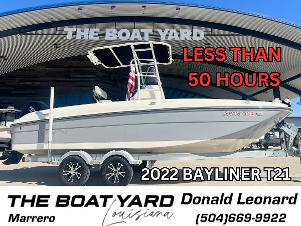 Bayliner Trophy T21Bay 2022 Bayliner Trophy T21Bay boat for sale at The Boat Yard, Marrero.