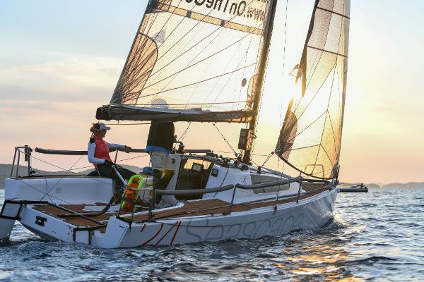 Seascape Seascape 24 / First 24SE Sailing Seascape 24 at sunset, 2018 model, gliding on open water.