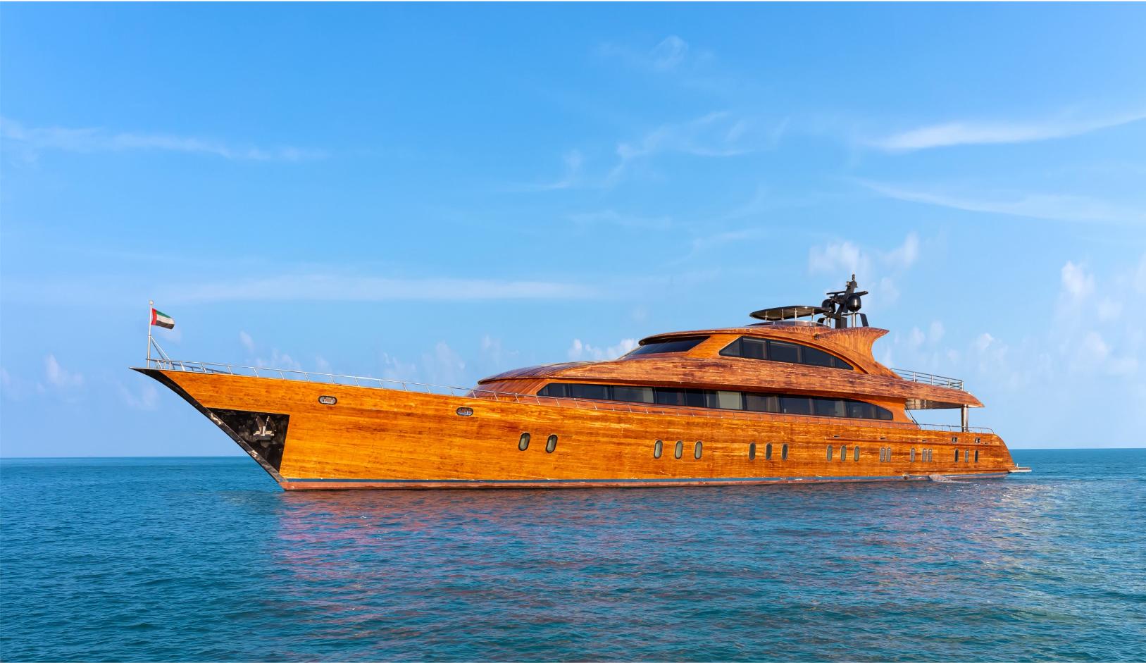 50m custom wooden yacht