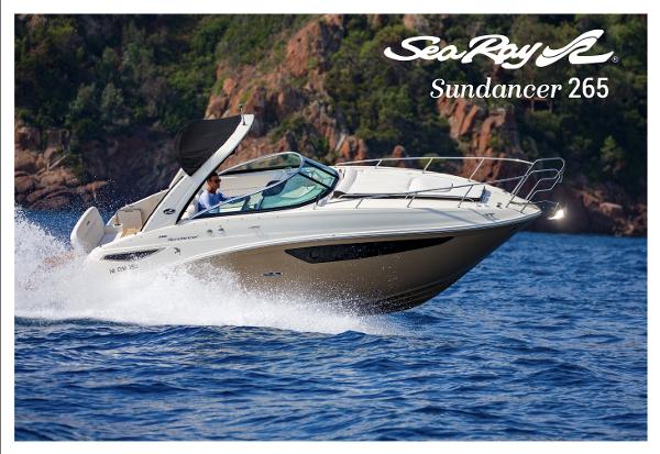 2015 Sea Ray 265 Sundancer