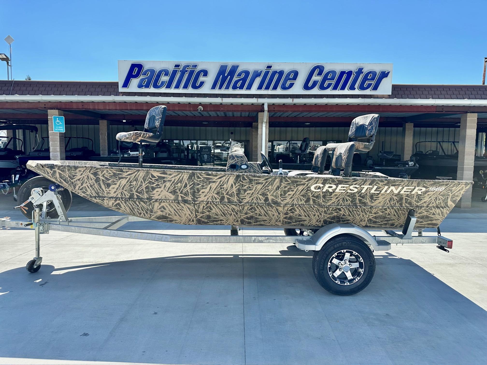2024 Crestliner 1660 Retriever SC w/ 40HP Mercury!