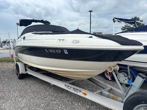 Sea Ray 240 Sundeck 2004 Sea Ray 240 Sundeck boat on trailer, covered and ready for transport.