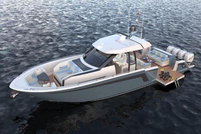 Ocean Alexander 45 Divergence Diving Configuration Boat