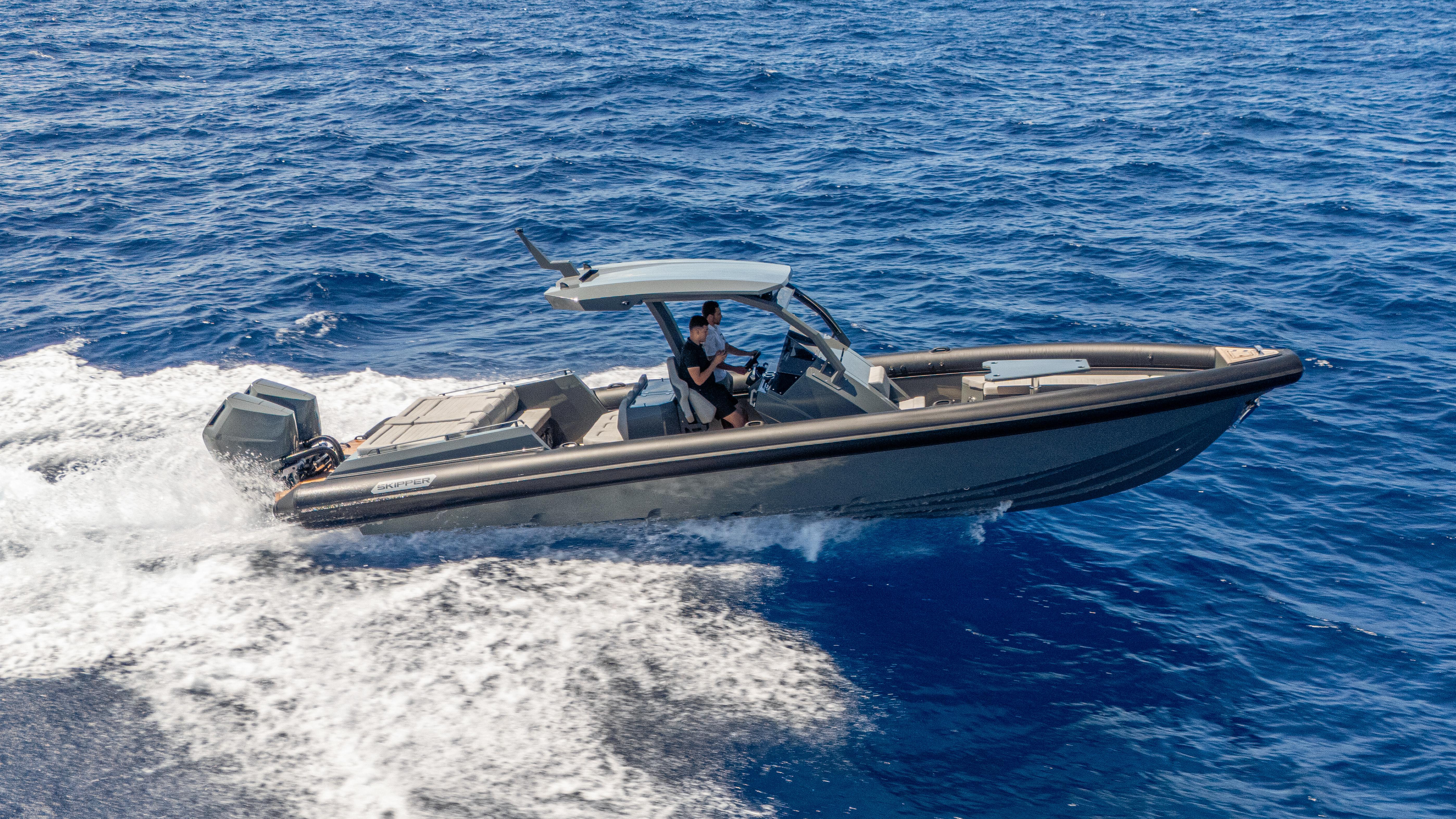 Skipper-BSK 38 2025 Skipper-BSK 38 boat cruising on open blue sea.