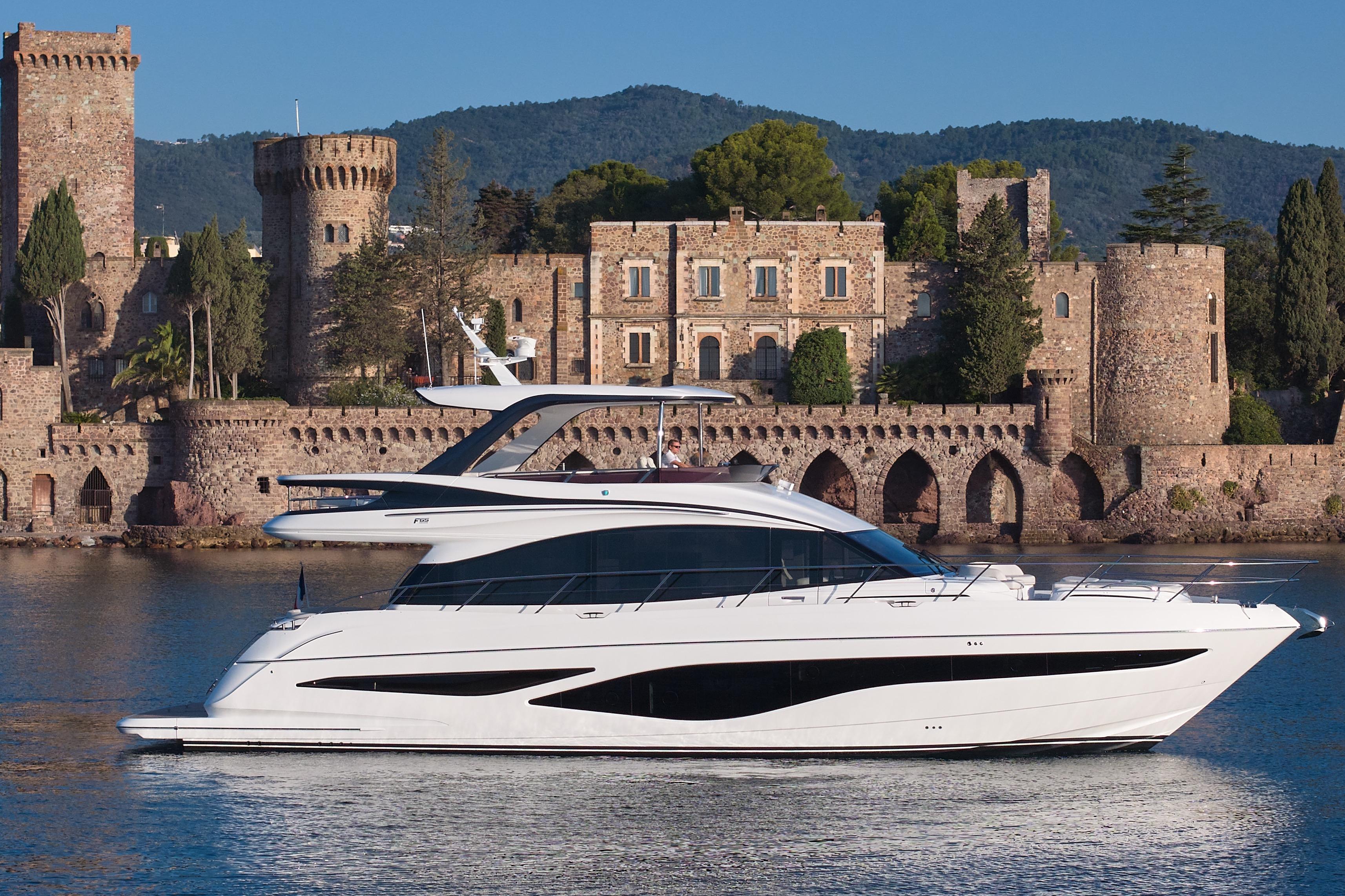 Princess F65 Photo of the boat in question