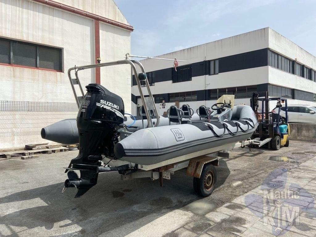 1990 H4 INFLATABLES Orca 585 RIB