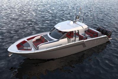 Ocean Alexander 45 Divergence Fishing Configuration Boat