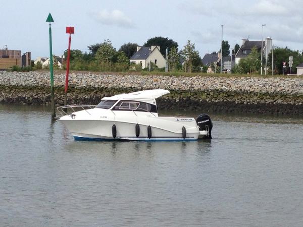 2008 Quicksilver 640 Weekend OB.