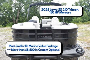 2025 Lowe SS 210 DL Tritoon