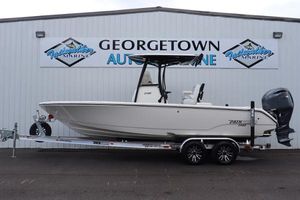Pathfinder 2400 Open 2024 Pathfinder 2400 Open boat on trailer at Georgetown Auto Marine.