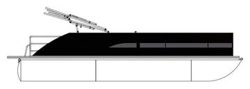 2026 Bentley Pontoons Legacy Quad Swing Back 223