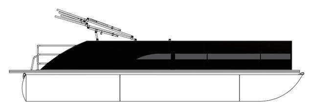 2026 Bentley Pontoons Legacy Quad Swing Back 223