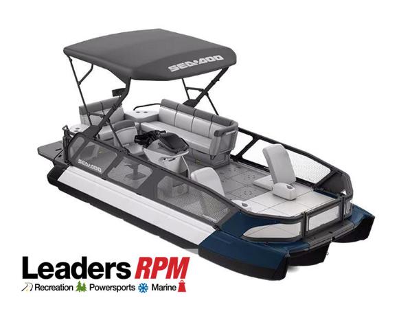 Sea-Doo Switch® 21 Sport/Cruise - 230 hp 2024 Sea-Doo Switch® Sport 21 - 230 hp pontoon boat, Leaders RPM.