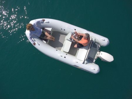 ZAR mini LUX Tender 13 Inflatable Boat - Aluminium RIB Dinghy