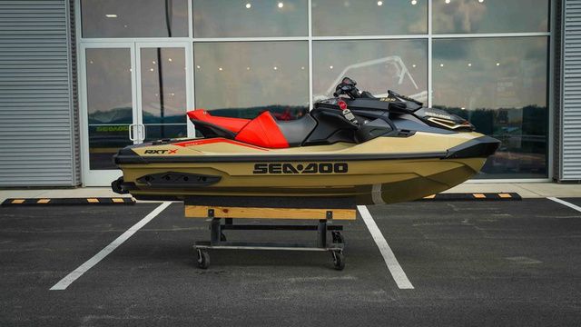 2025 Sea-Doo RXT-X™ 325 Metallic Tan / Lava Red Premium