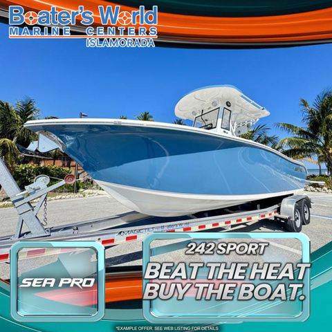 Sea Pro 242 Sport CC 242CC Center Console 242Sport
