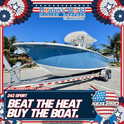 2025 Sea Pro 242 Sport CC 242CC Center Console 242Sport