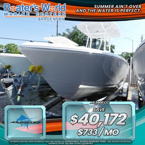 2025 Aquasport AS 2400 CC