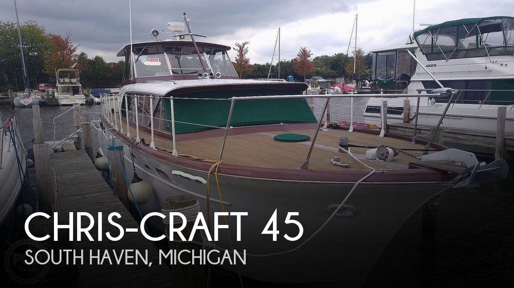 Chris-Craft Constellation 45 1960 Chris-Craft CONSTELLATION 45 for sale in South Haven, MI