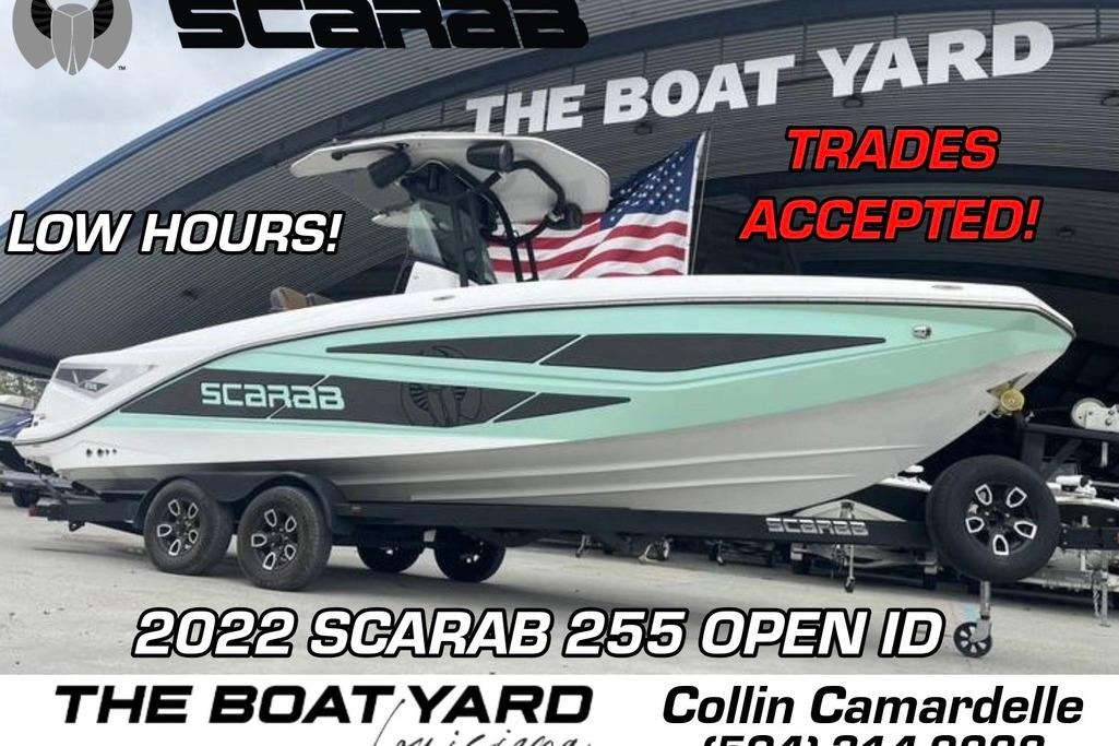 2022 Scarab 255 Open ID