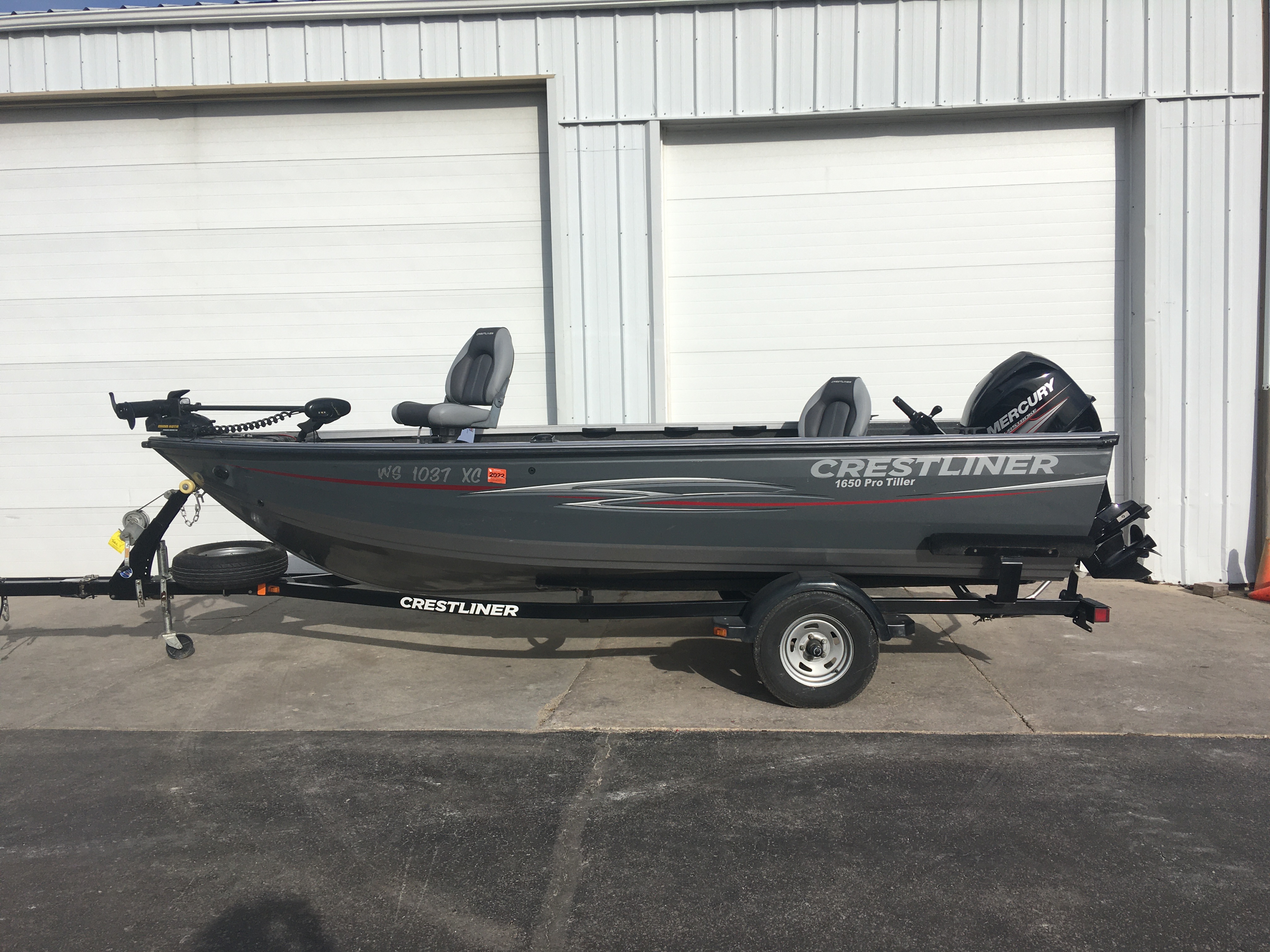 Crestliner 1650 Pro Tiller Boats For Sale