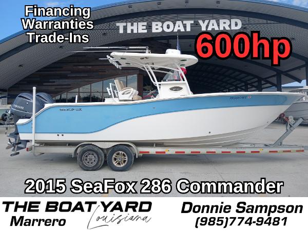 2015 Sea Fox 286 Commander