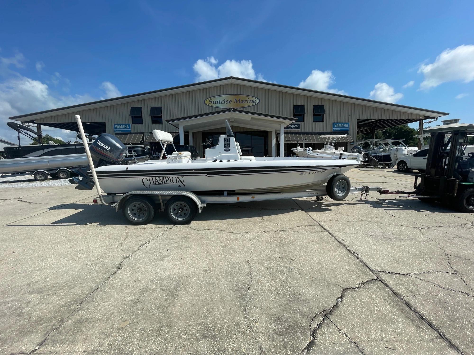 Champion boats for sale