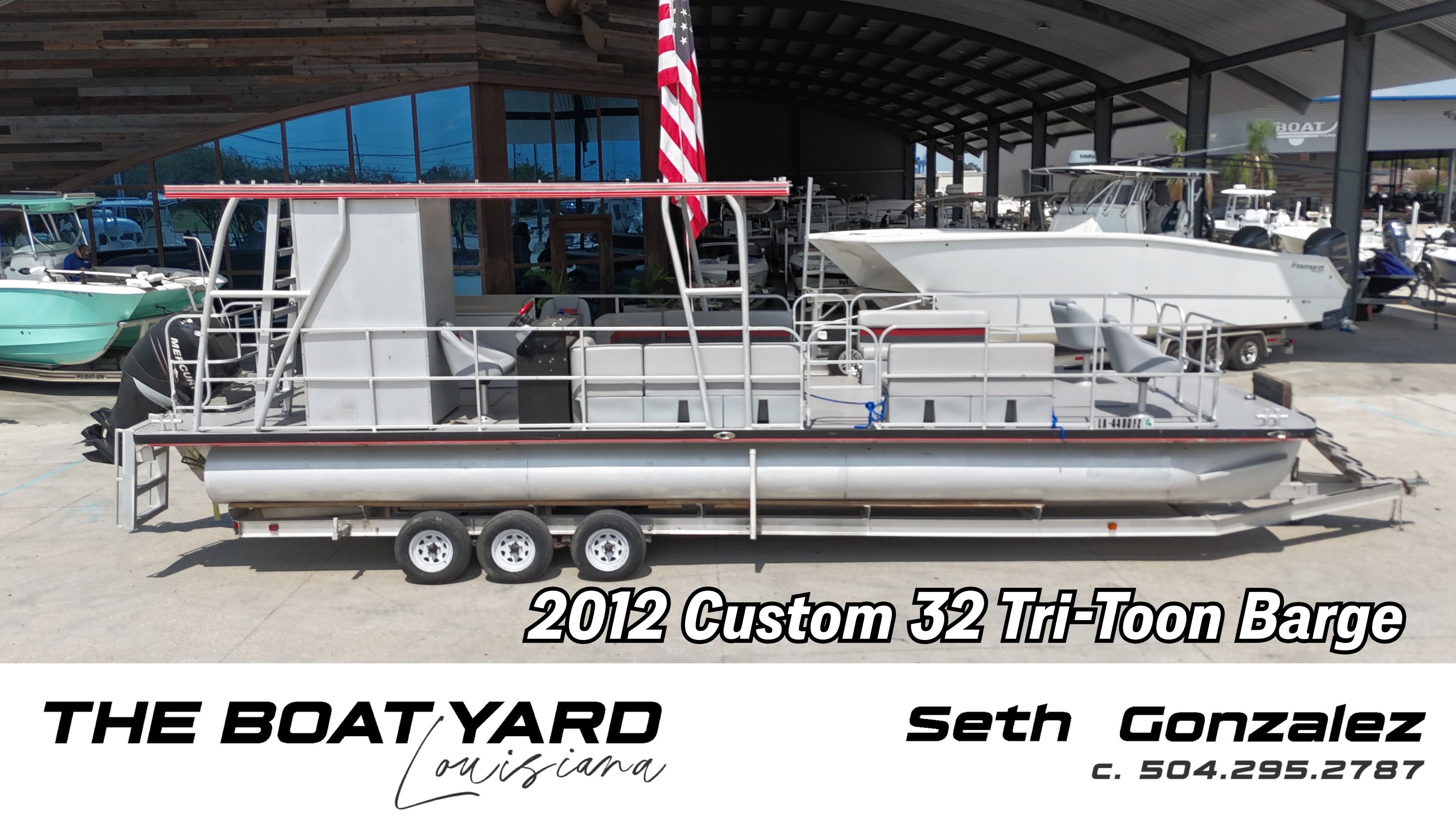 2012 Custom 32 Tri Toon