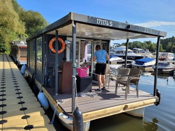 2016 Woma Houseboat FLÖSSER D9 Motorboot