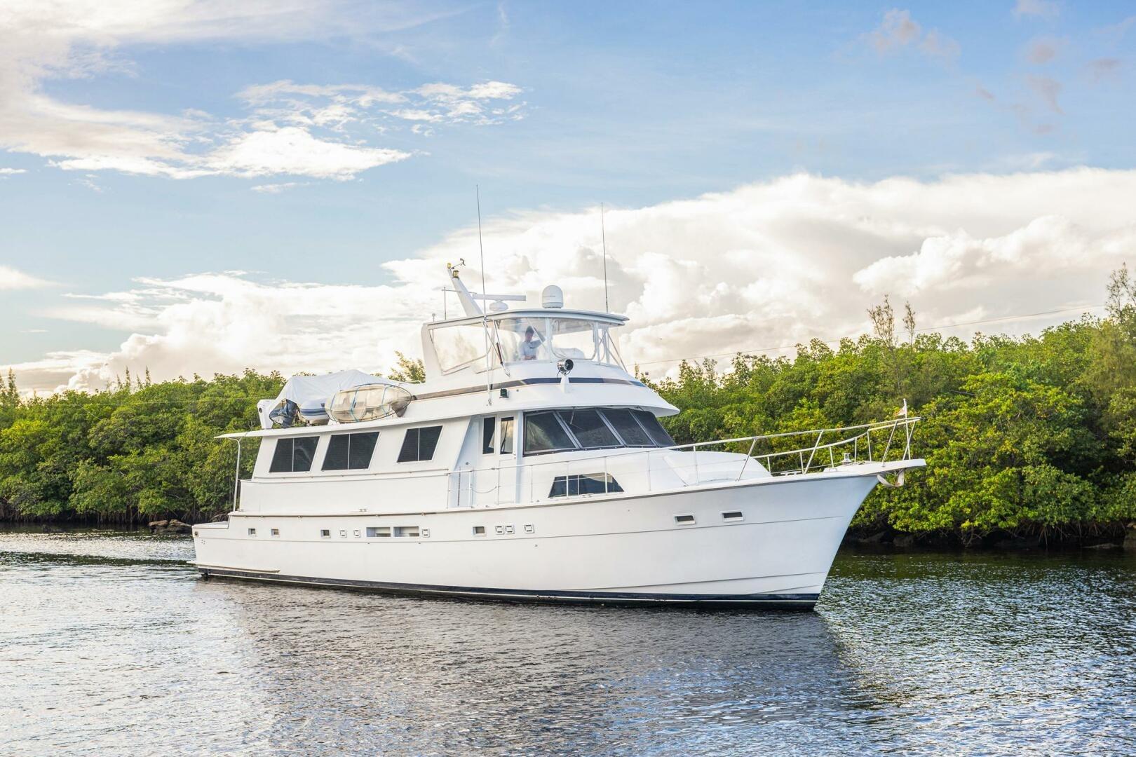 1987 Hatteras 70 Cockpit Motor Yacht