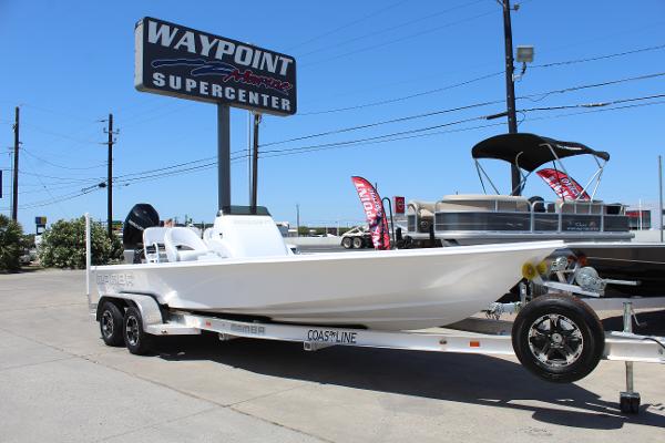 Mamba 24VX 2025 Mamba 24VX boat on trailer at Waypoint Marine Supercenter.