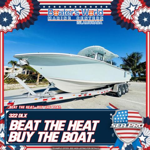 2025 Sea Pro 322 DLX Center Console 322DLX 322CC 322 CC
