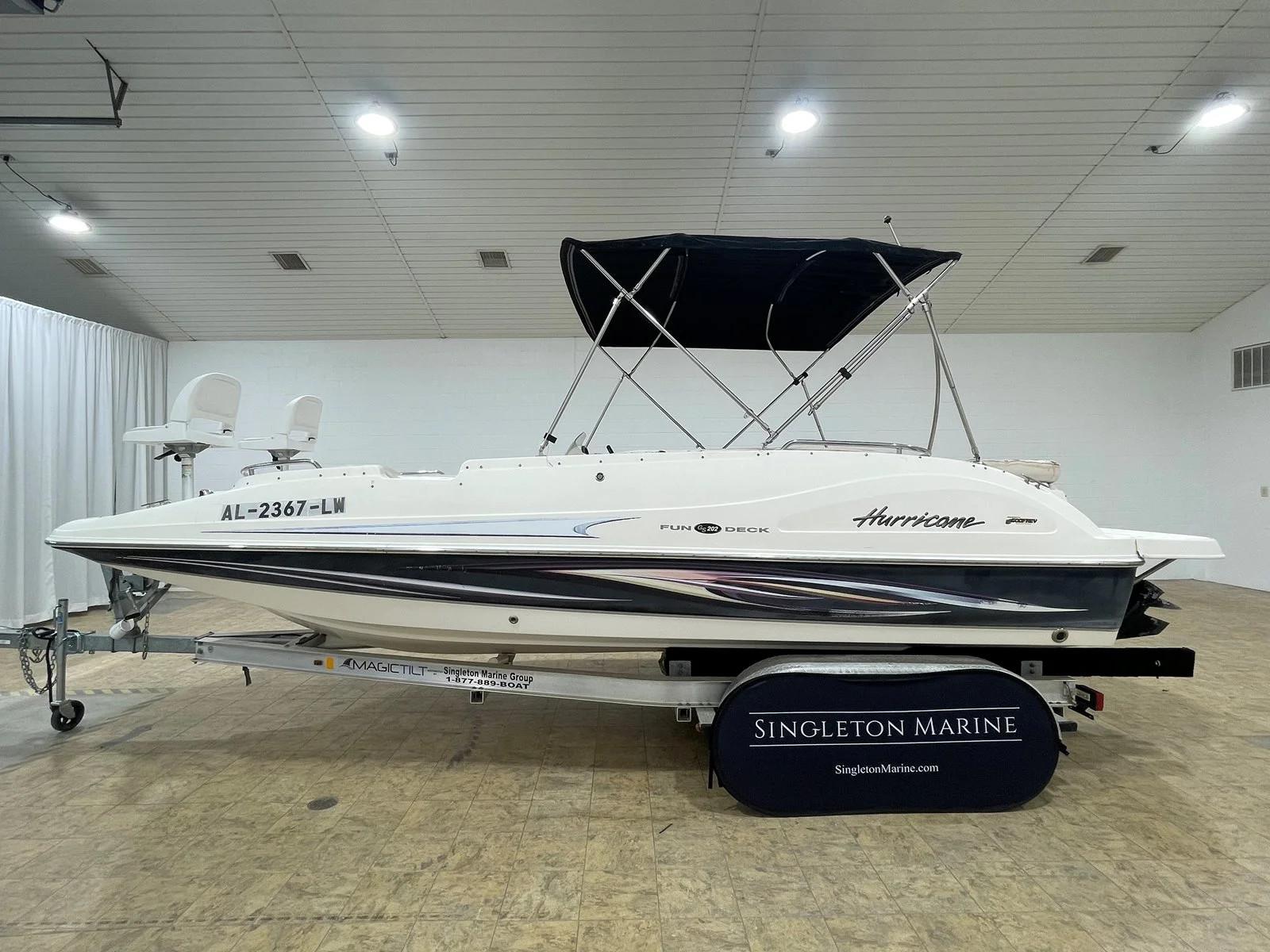 Used 2008 HURRICANE FUNDECK 202 in Jacksons Gap, Alabama