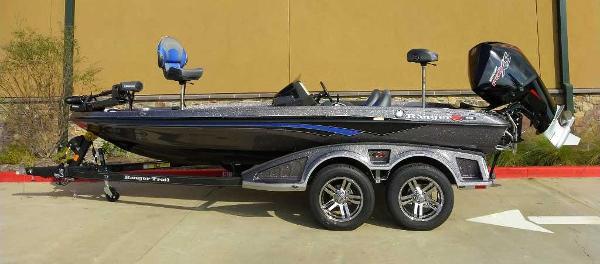 Ranger Z518 Ranger Cup Equipped 2024 Ranger Z518 Ranger Cup Equipped boat on trailer, side view.