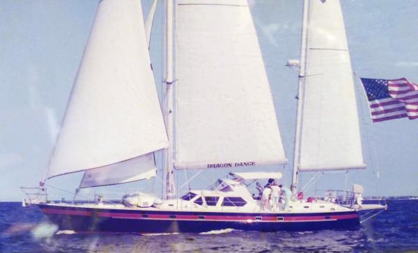 Tayana 55 Under sail