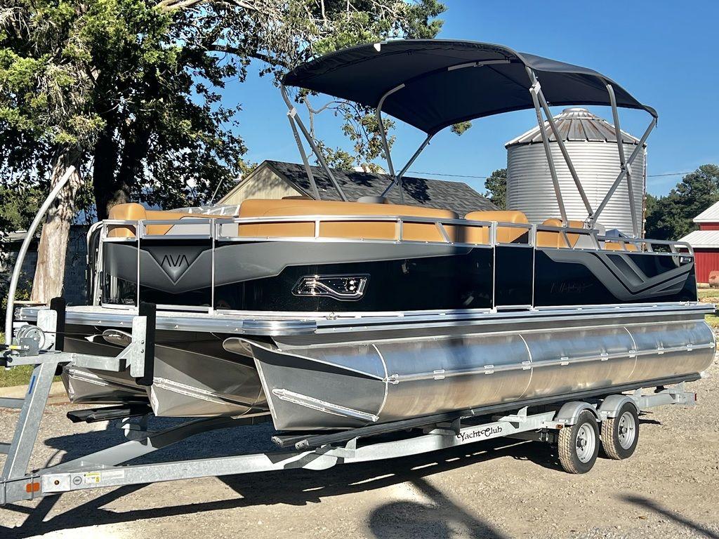 2025 Avalon Venture 85 23' Versatile Rear Bench - Triple Toon - IN STOCK