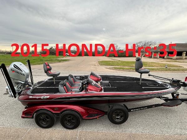 Ranger Z 21 Ranger Z21 boat with 2015 Honda engine, 35 hours, on a trailer.