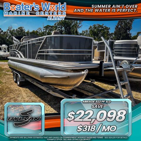 2023 Sylvan Mirage 822 Party Fish 4.0