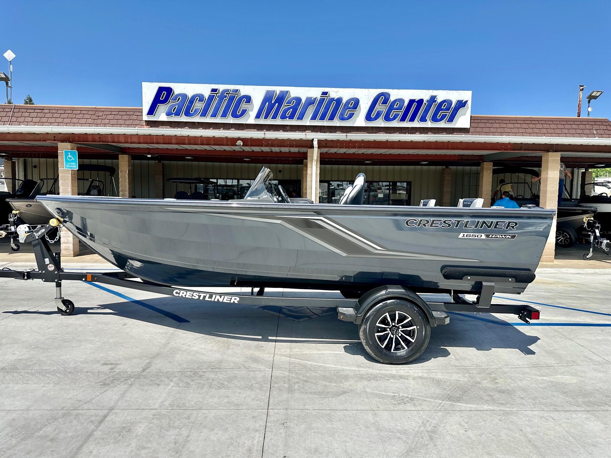 Crestliner Hawk 1650 SC JS w/ 90HP Mercury!
