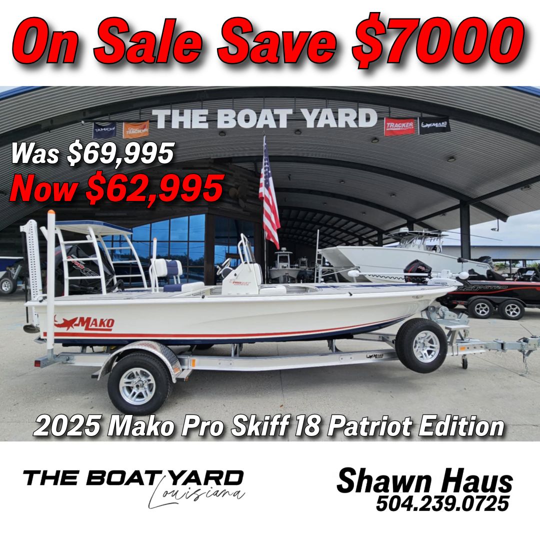 2025 Mako Pro Skiff 18 Patriot Edition