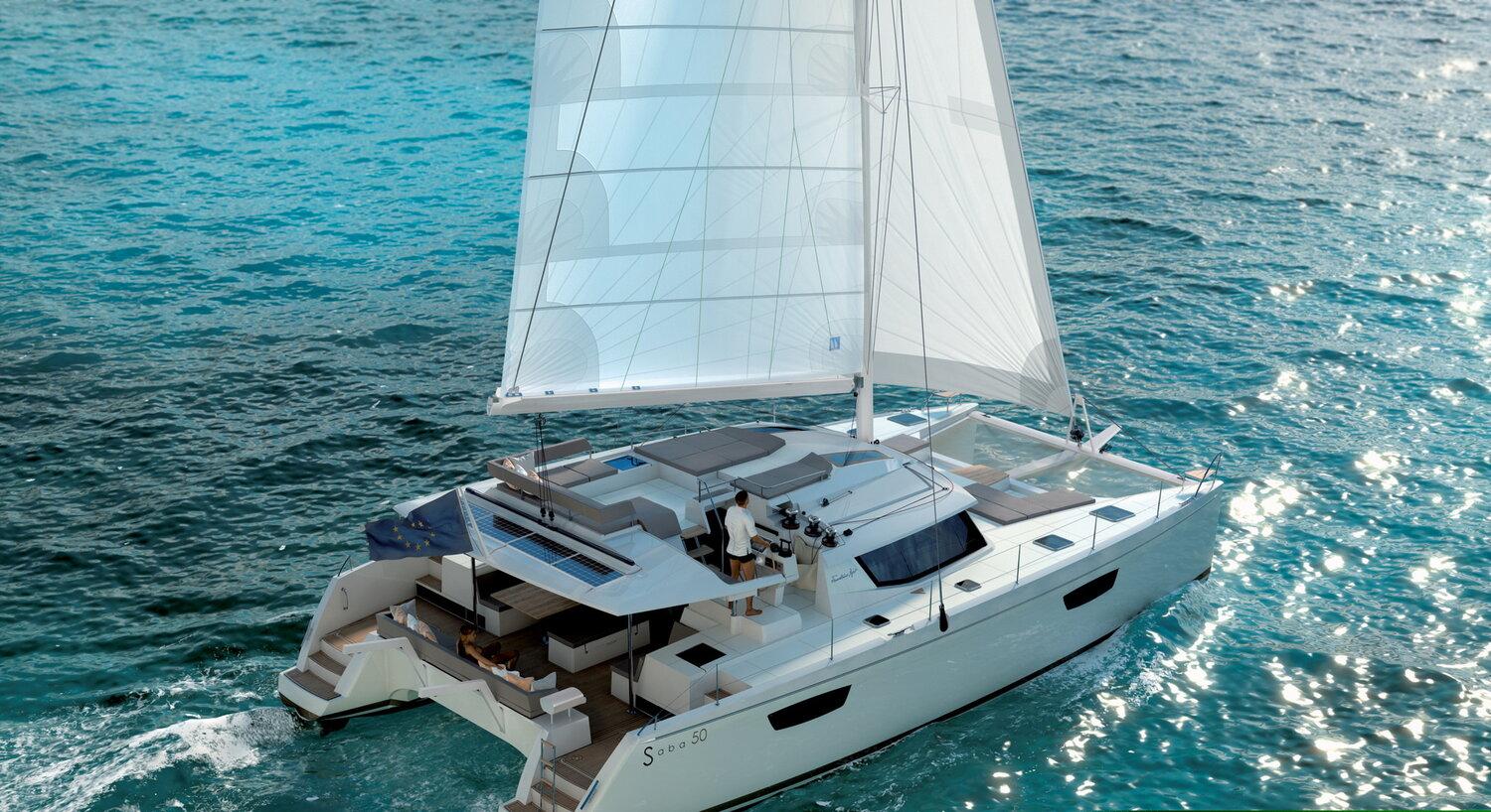 2015 Fountaine Pajot SABA 50, Charlotte Amalie U.S. Virgin Islands ...