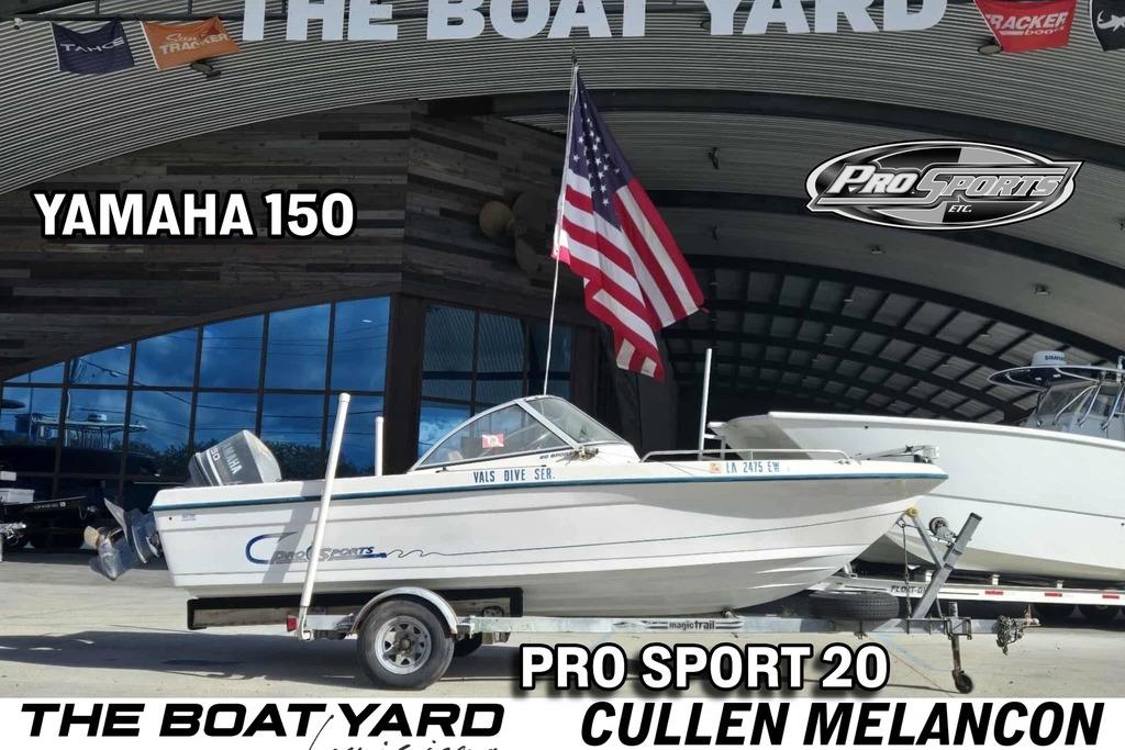 Pro Sports 20 1998 PROSPORT 20cc boat with Yamaha 150 engine at The Boat Yard.