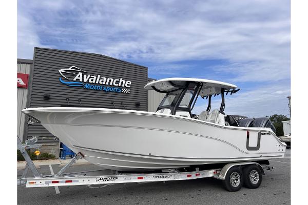 Sea Fox 288 Commander 2025 Sea Fox 288 Commander boat on trailer at Avalanche Motorsports.