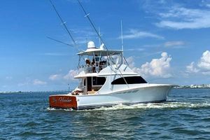 Custom Carolina Albemarle Spencer 2024 Custom Carolina Albemarle Spencer yacht cruising on open water.