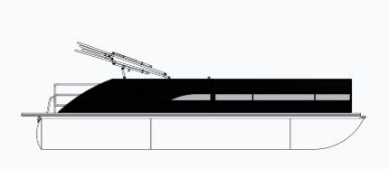 Bentley Pontoons 223 Quad Swingback